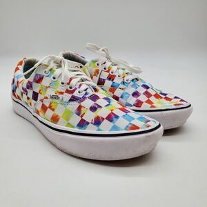 Brand New Vans Tie Dye Checkerboard ComfyCush-Mens Size 7